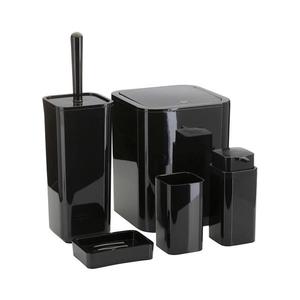 HowHomely Kúpeľňový set SIERRA 5 ks čierna HH-615-S vyobraziť