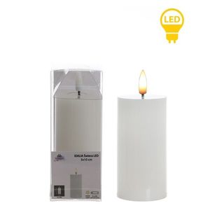LED svíčka IDALIA 13 cm bílá vyobraziť