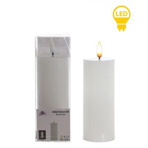 LED svíčka IDALIA 16 cm bílá vyobraziť
