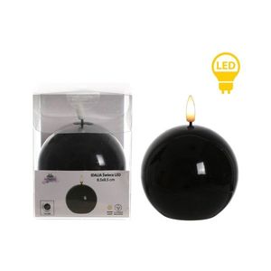 LED svíčka IDALIA BEAD 11 cm černá vyobraziť