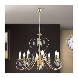 Orion LU 1658/8 - Krištáľový luster na reťazi ALESSIA 8xE14/40W/230V zlatá LU 1658/8 gold vyobraziť