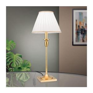 Orion LA 4-1049/1 - Stolná lampa FONSA 1xE27/60W/230V biela/zlatá LA 4-1049/1 Antik-gold vyobraziť