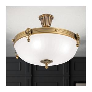 Orion DL 7-523/43 - Prisadený luster ROCCA 4xE27/60W/230V pr. 43 cm bronz/biela DL 7-523/43 bronze vyobraziť