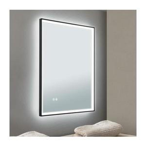 Orion 13-399 - LED Zrkadlo s podsvietením FRAME LED/48W/230V 60x45 cm IP44 Spiegel 13-399 schwarz 45x60cm vyobraziť