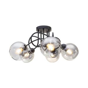 HEXE Prisadený luster LATIL 5xE27/60W/230V čierna 0807 vyobraziť