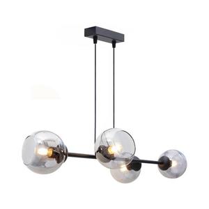 HEXE Luster na lanku LATIL 4xE27/60W/230V čierna 0808 vyobraziť