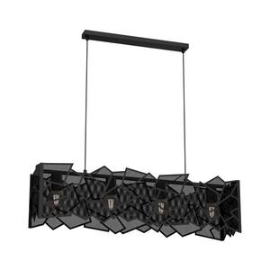 Luster na lanku CAMO 4xE27/15W/230V čierna 551 vyobraziť