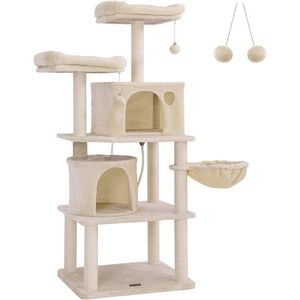 Mačacie škrabadlo Forela 152 cm béžovej vyobraziť