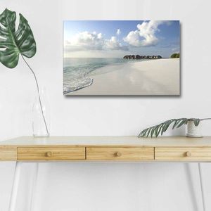 Maľba s LED osvetlením NEKONEČNÁ PLÁŽ 28 45 x 70 cm vyobraziť