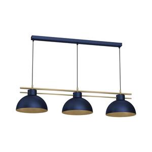 Luster na lanku ESTATE 3xE27/15W/230V modrá 4378 vyobraziť