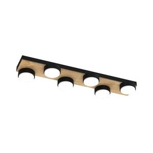 Stropné svietidlo SEMA 6xGX53/15W/230V čierna/hnedá/dub 7945 vyobraziť