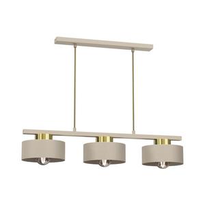 Luster na lanku MARTI 3xE27/15W/230V béžová/zlatá 9931 vyobraziť