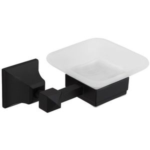 Miska na mydlo MEXEN DALIA čierna/biela vyobraziť