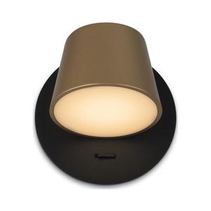 Maytoni MOD421WL-L6BBS3K - LED Nástenné svietidlo PIXEL 7W/230V 3000K zlatá/čierna MOD421WL-L6BBS3K vyobraziť