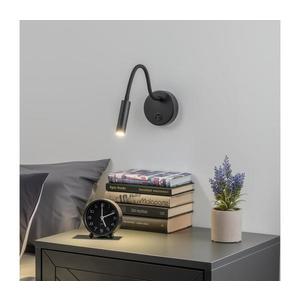 Brilagi - LED Flexibilná nástenná lampa MAYA LED/3W/230V 4000K čierna BRI078 vyobraziť