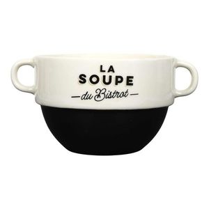 Miska na polévku BISTROT 450 ml černá vyobraziť