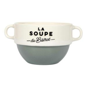 Miska na polévku BISTROT 450 ml zelená vyobraziť