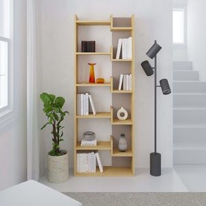 Moderní knihovna Houseland Oppa dub přírodní/mocha vyobraziť