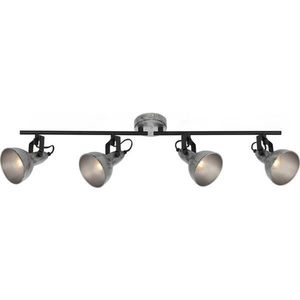 Briloner 2049-044 - Bodové svietidlo RETRO 4xE14/40W/230V šedá 2049-044 vyobraziť