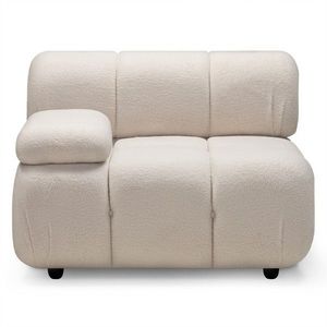 Modul pohovky Fluf Big boucle levý světle béžový vyobraziť