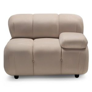 Modul pohovky Fluf Big samet pravý světle béžový vyobraziť