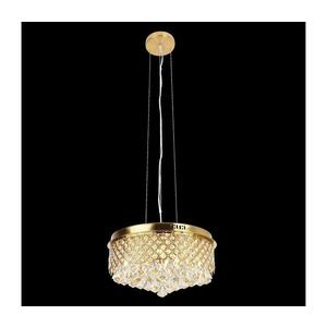 Luster na lanku AMAPOLI 7xG9/28W/230V pr. 45 cm zlatá MD7069- GOLD vyobraziť