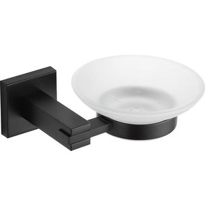 Mydelnička s úchytom MEXEN VANE sklo + čierna vyobraziť