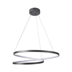 LED Luster na lanku ZEFIRA LED/52W/230V 4000K pr. 60 cm antracit 328175 vyobraziť