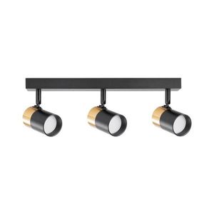 Zuma Line 2204BD-3-BK - Bodové svietidlo FORI 3xGU10/50W/230V čierna/zlatá OB-2204BD-3-BK vyobraziť
