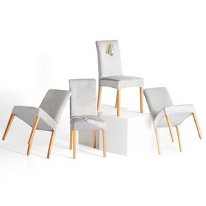 Napínací potah na židli s opěradlem SENTO 4 ks - výber z 9 prevedení vyobraziť