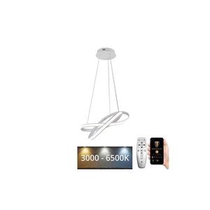 LED Stmievateľný luster na lanku LED/70W/230V 3000-6500K biela + diaľkové ovládanie J4303/W vyobraziť