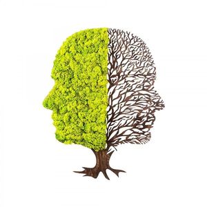 Nástenná dekorácia Strom s tvárami vyobraziť