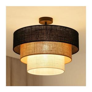 Brilagi -Prisadený luster ASPEN LUNETA 1xE27/15W/230V pr. 45 čierna/béžová/krémová 607759 vyobraziť