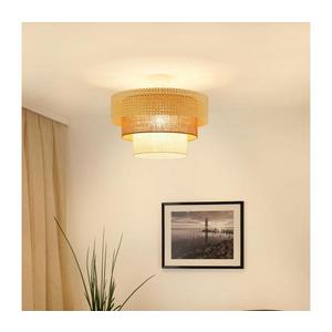 Brilagi -Prisadený luster CEDAR LUNETA 1xE27/15W/230V pr. 45 ratan/hnedá/krémová 607919 vyobraziť