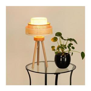 Brilagi - Stolná lampa CEDAR LUNETA 1xE27/15W/230V ratan/hnedá/krémová 607971 vyobraziť