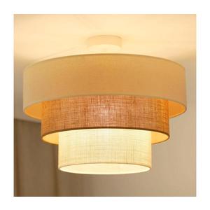 Brilagi-Prisadený luster DENVER LUNETA 1xE27/15W/230V pr. 45 béžová/hnedá/krémová 607995 vyobraziť