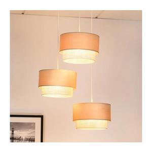 Brilagi - Luster na lanku ARIZONA BOHO 3xE27/15W/230V béžová/biela 608336 vyobraziť