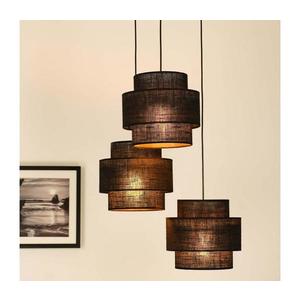 Brilagi - Luster na lanku SPACE YUTE 3xE27/15W/230V čierna 609203 vyobraziť