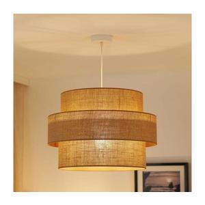 Brilagi - Luster na lanku SPACE YUTE 1xE27/15W/230V pr. 50 cm béžová/biela 609210 vyobraziť