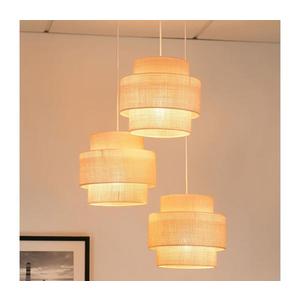 Brilagi - Luster na lanku SPACE YUTE 3xE27/15W/230V krémová/biela 609289 vyobraziť