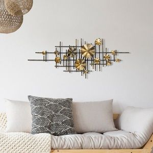 Nástěnná kovová dekorace Mihrimah vícebarevná vyobraziť