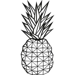 Nástěnná kovová dekorace PINEAPPLE černá vyobraziť