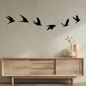 Nástěnná kovová dekorace Umudo černá vyobraziť