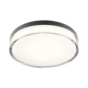 Redo 01-3736 - LED Stropné svietidlo FRISBI LED/18W/230V 3000/4000K IP44 čierna 01-3736 vyobraziť