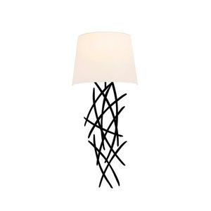 Nástenná lampa Asaf I biela vyobraziť