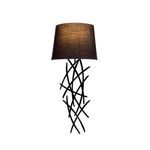 Nástenná lampa Asaf I čierna vyobraziť