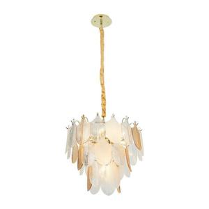 MAXLIGHT P0417 - Luster na reťazi ARWENA 7xE14/40W/230V pr. 50 cm zlatá P0417 vyobraziť