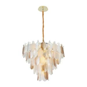 MAXLIGHT P0418 - Luster na reťazi ARWENA 15xE14/40W/230V pr. 80 cm zlatá P0418 vyobraziť