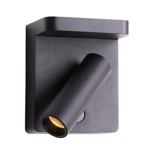 MAXLIGHT W0374 - LED Nástenné bodové svietidlo LOFER LED/7W/230V čierna W0374 vyobraziť