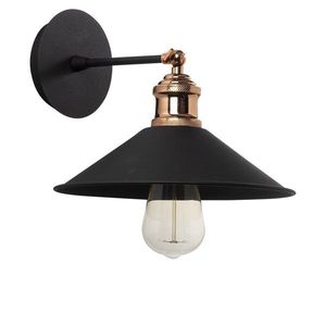 Nástenná lampa Berceste X čierna vyobraziť
